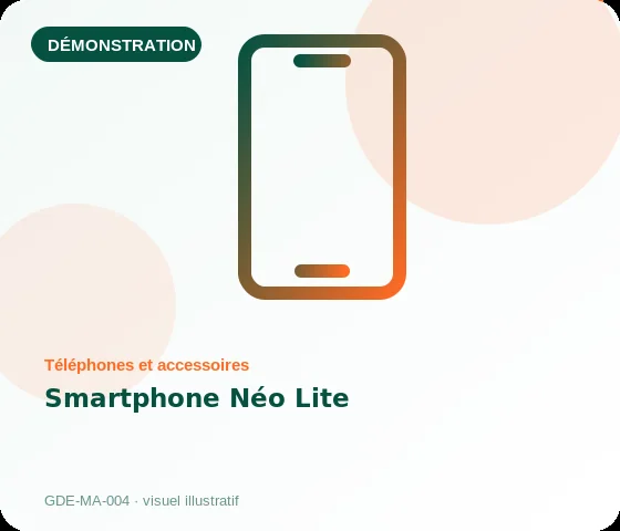[Démo] Smartphone Néo Lite