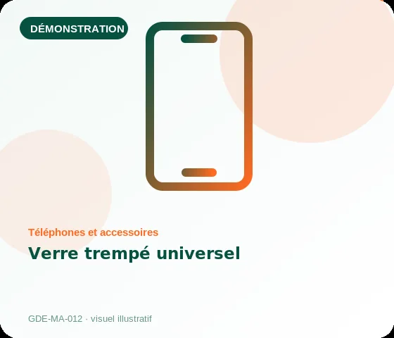 [Démo] Verre trempé universel
