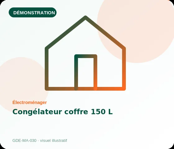 [Démo] Congélateur coffre 150 L