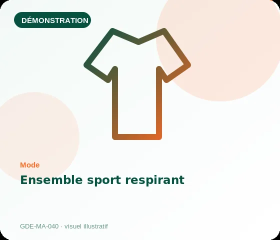 [Démo] Ensemble sport respirant
