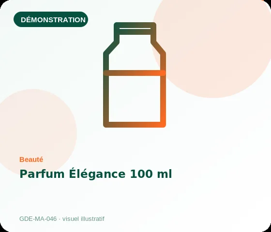 [Démo] Parfum Élégance 100 ml