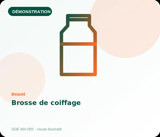 [Démo] Brosse de coiffage